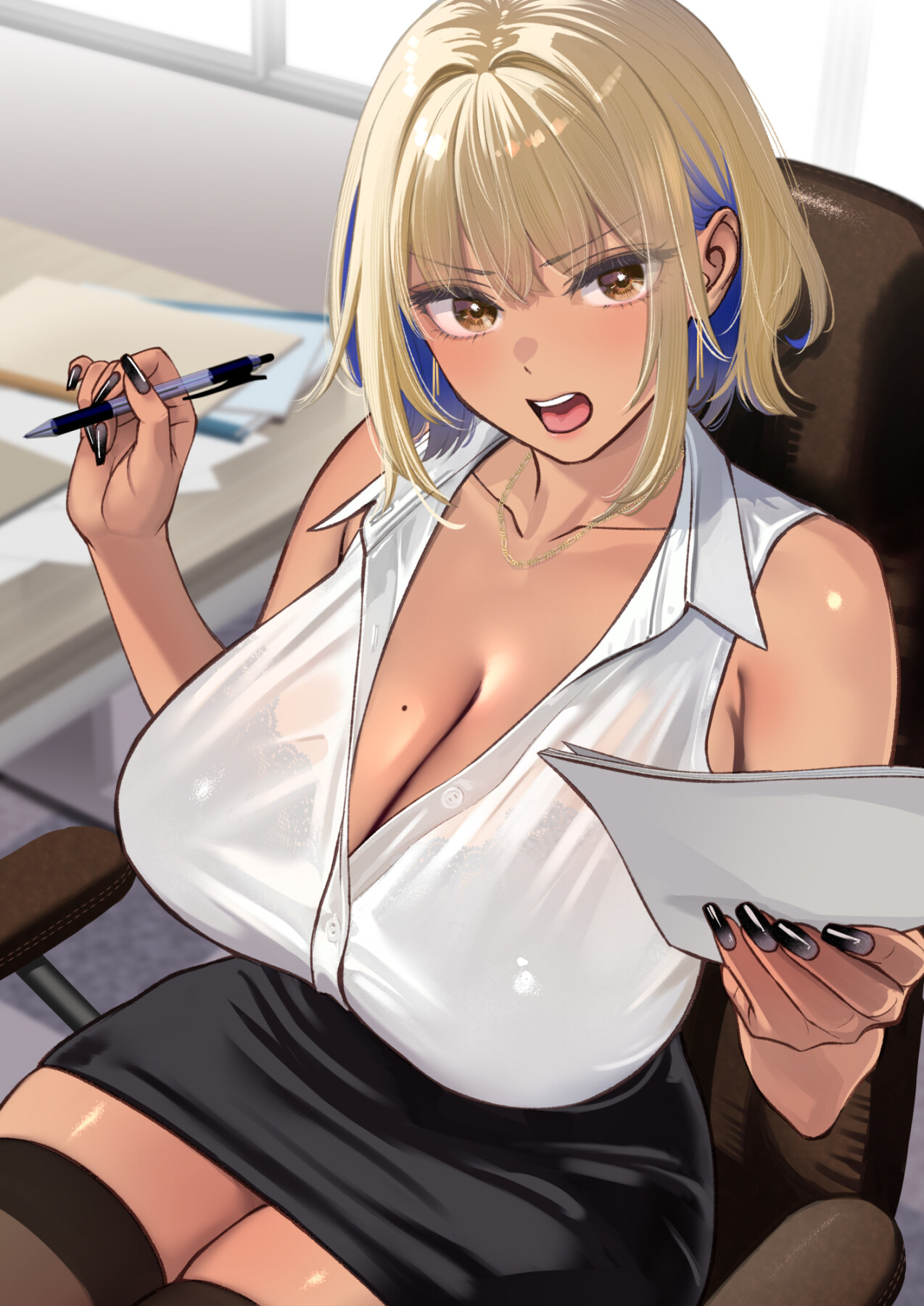 Hentai Manga Comic-The story of how the nap room at a company turned into a sex room-Read-80